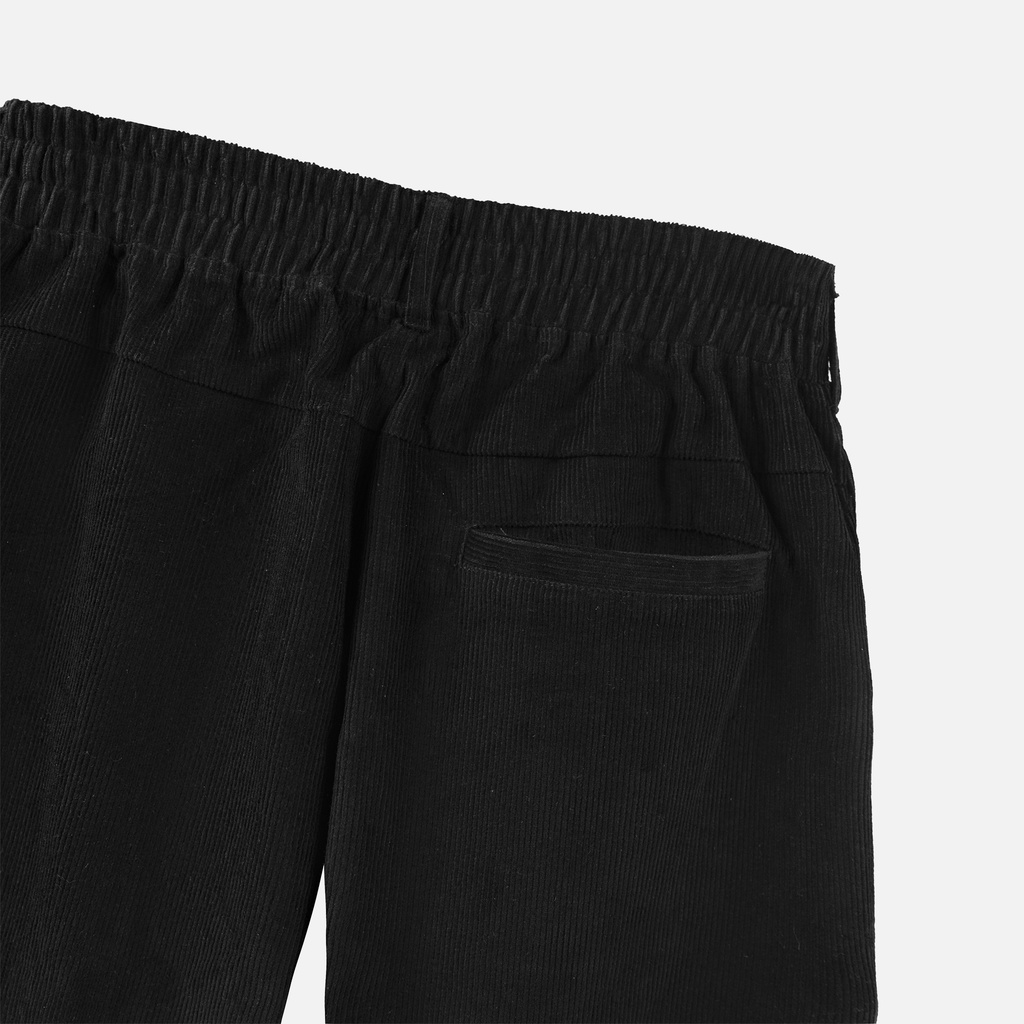 Quần NEEDS OF WISDOM Corduroy Pants - Black - Local Brand Chính Hãng