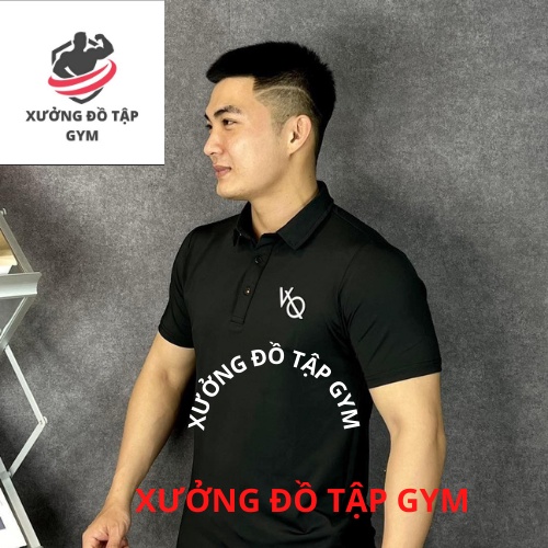 Áo PoLo Thể Thao Nam  ôm Body Gym Sport  thun lạnh tập gym ngắn tay vải thoáng mát co giãn chuẩn form nhiều màu