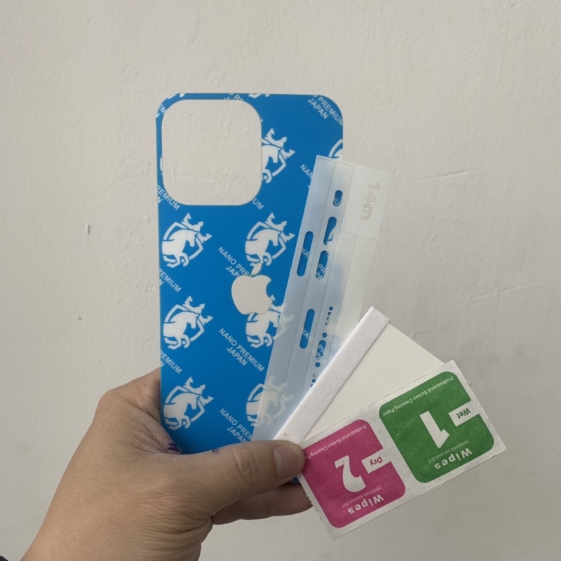 Dán PPF lưng + viền rời 4 lớp cho Smart IPhone 14 Promax / 14 Pro / 13 Promax / 12 Promax dễ dán tặng kèm gạt