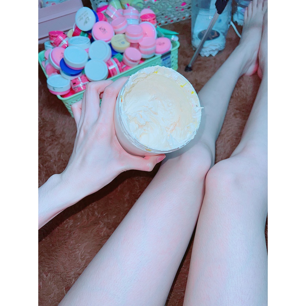 Kem Tẩy Cốt Bạch Dưỡng Trắng Cực Nhanh 250g tặng kích trắng và muỗng