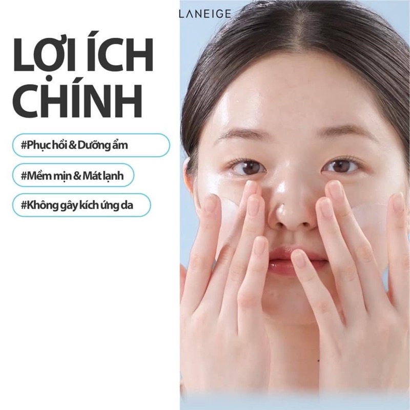 KEM DƯỠNG LANEIGE WATER BANK BLUE HYALURONIC GEL CREAM mẫu mới 2023