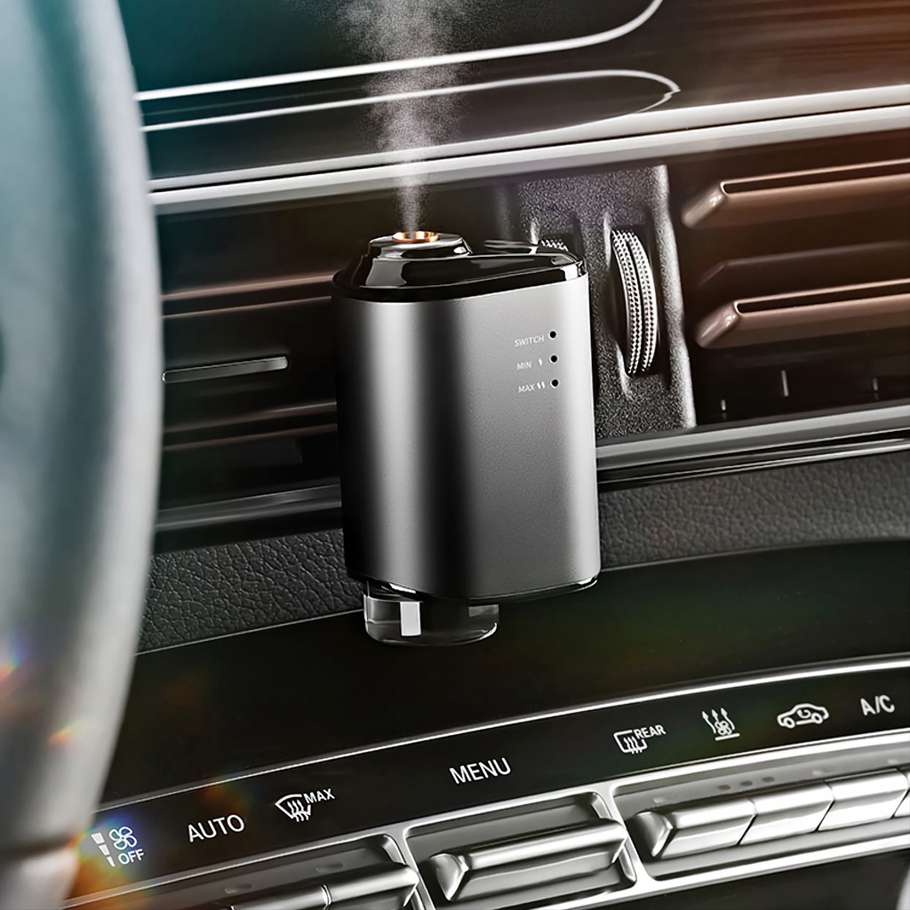 Máy phun nước hoa ô tô Xiaomi Gắn cửa gió điều hoà Cao cấp ILIKE. Chip AI tự động khuếch tán nước hoa khi khởi động xe