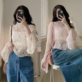ÁO LƯỚI HOA