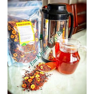 ☕ trà gạo lứt đỗ táo đỏ - hương thơm ngon, sức khỏe đầy đủ! 🌿