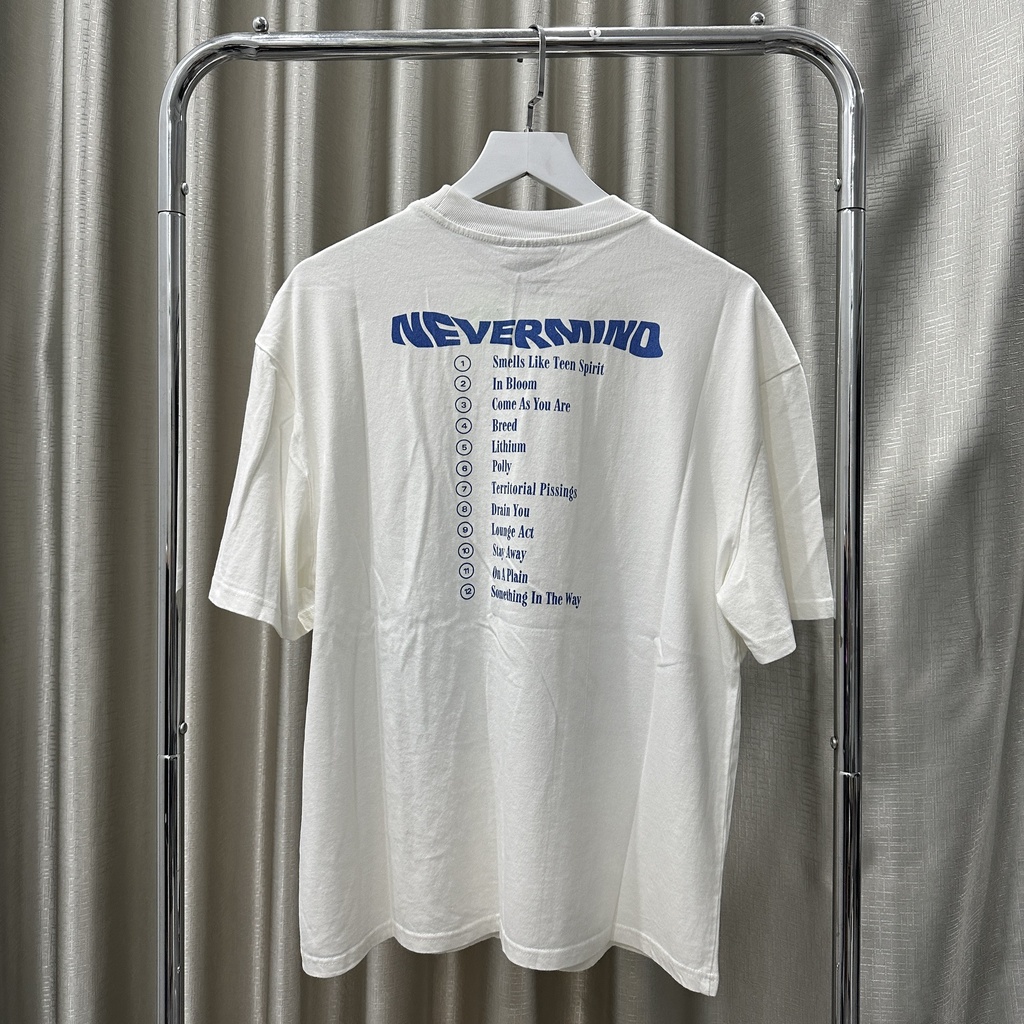 ⚡️-Áo Tee Nirvana Nevermind License T-Shirt,áo thun Nirvana cao cấp full túi tag
