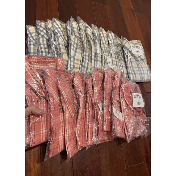 Áo sơ mi ngắn tay Oldnavy US size 18-24m đến 5y