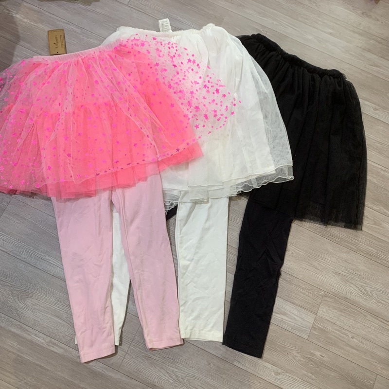 Quần váy cotton phủ voan xuất Hàn