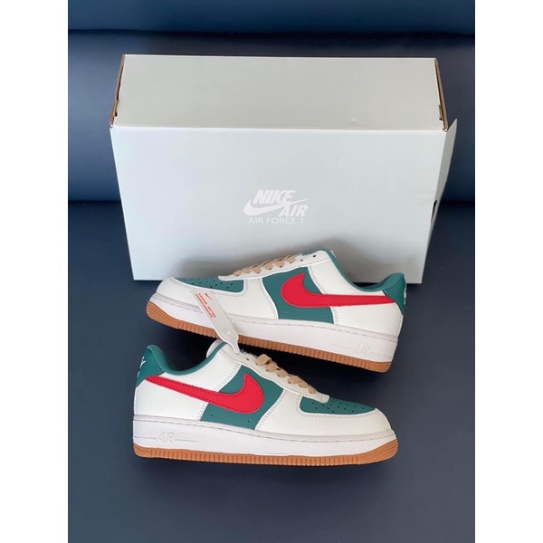 Giày AF1_Nike Gucci Xanh Đỏ Nam Nữ  Hàng Trung Cao Cấp Full box Tặng Tất