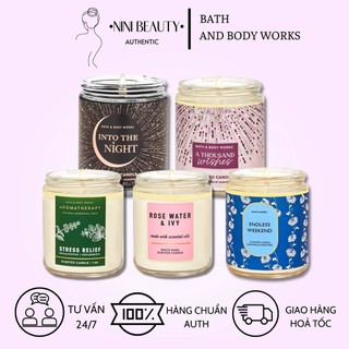 Nến thơm 1 bấc bath & body works - nhiều mùi thơm & hot 198g