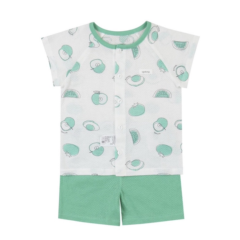 (size 80,90,110,120) Bộ cotton sợi tre lỗ thông hơi Agabang xuất Hàn dư xịn