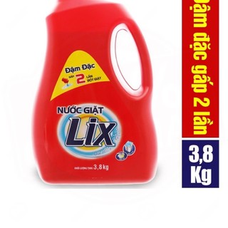 Nước giặt lix đậm đặc gấp 2 lần 3.6kg