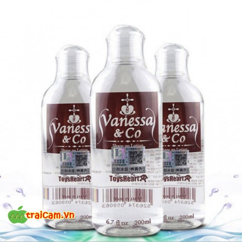 Gel massage dưỡng ẩm và bôi trơn AD Vanessa & Co chai lớn 200ml