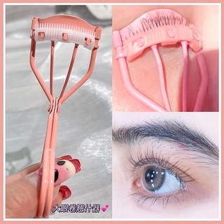Rễ cây trong suốt!dụng cụ bấm cong mi ouyang nana kèm lược tiện dụng