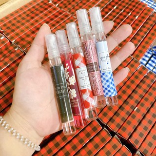 Xịt thơm body mist BBW mini size 10ml nhiều mùi để test