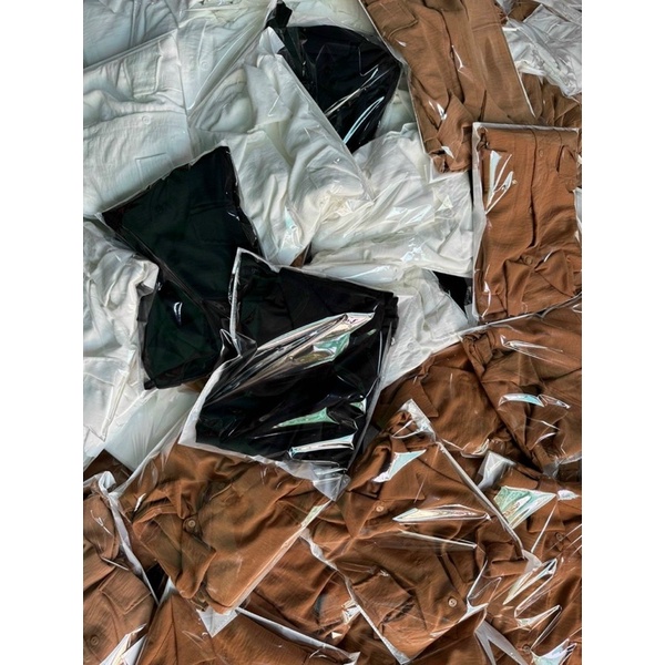 Set Bộ Xốp Sơ Mi Tay Dài Quần Xuông