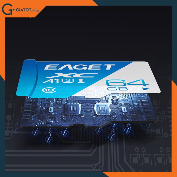 Thẻ nhớ micro 64Gb ET-T1 EAGET Class 10 80Mb/s chính hãng