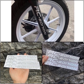Tem dán phản quang rc edition dán phuộc dành cho tất các xe
