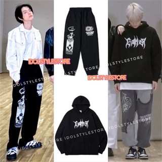 Quần jogger Yeonjun hoodie devil Soobin TXT Devil by the window