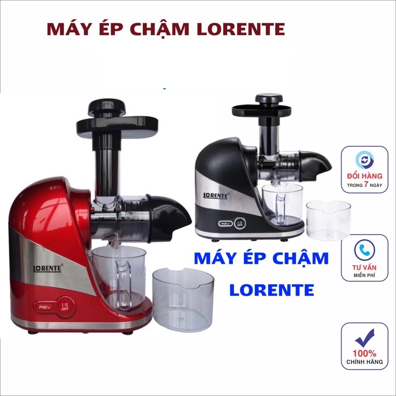 Máy Ép Chậm Trục Ngang Lorente LT-2066-Siêu Phẩm 2022- Hàng Chính Hãng-BH 12 Tháng