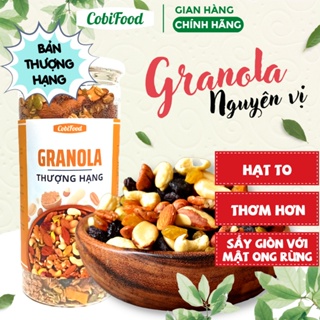 Granola siêu hạt giảm cân ngũ cốc dinh dưỡng ăn kiêng không đường