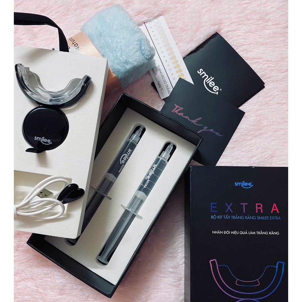 Dây Cáp Sạc Máy Tẩy Trắng Răng tại nhà Smilee Extra, Bộ Sạc cảm ứng từ Smilee Extra-Chính hãng, BH 1 năm