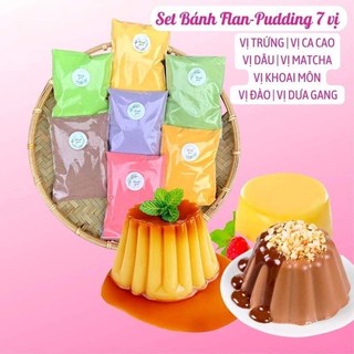 Bột làm Pudding Đài Loan đủ hương - chiết lẻ 100gr