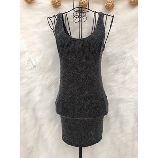 Váy Đầm thun body 2 hand -Size S