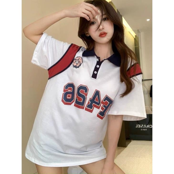 Áo Thun Nam Nữ Polo Cổ Bẻ Hàn Quốc F426 Dày Mịn Thoáng Mát Thiết Kế Thời Trang Kiểu Dáng Năng Động Trẻ Trung