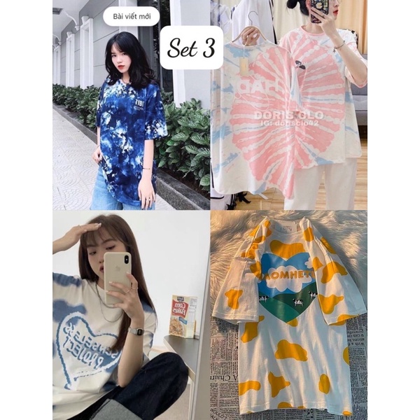 Set 4 Áo Chỉ 100k