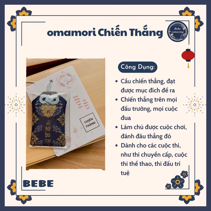 Túi may mắn Chiến Thắng ( BST Japanese Culture )
