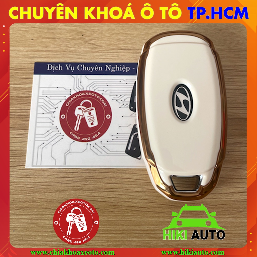 Ốp chìa khoá Hyundai Accent SantaFe Kona bằng TPU bảo vệ chìa khoá nhìn sang trọng phong cách thời trang mới