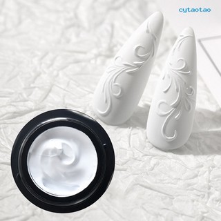 Gel vẽ nổi vẽ hoa văn móng tay ( lẻ màu trắng , đen )