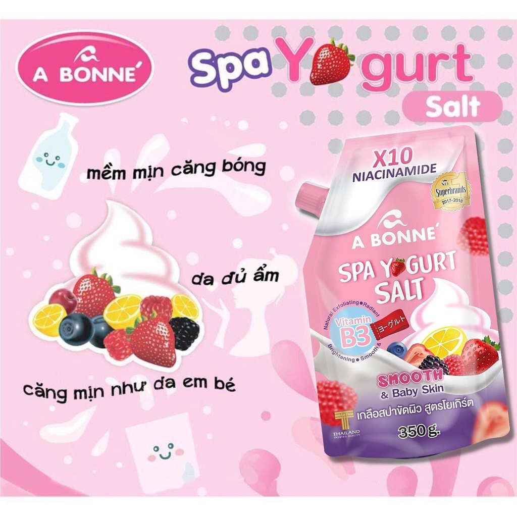 Muối Tắm Tẩy Tế Bào Chết A Bonné (350g)