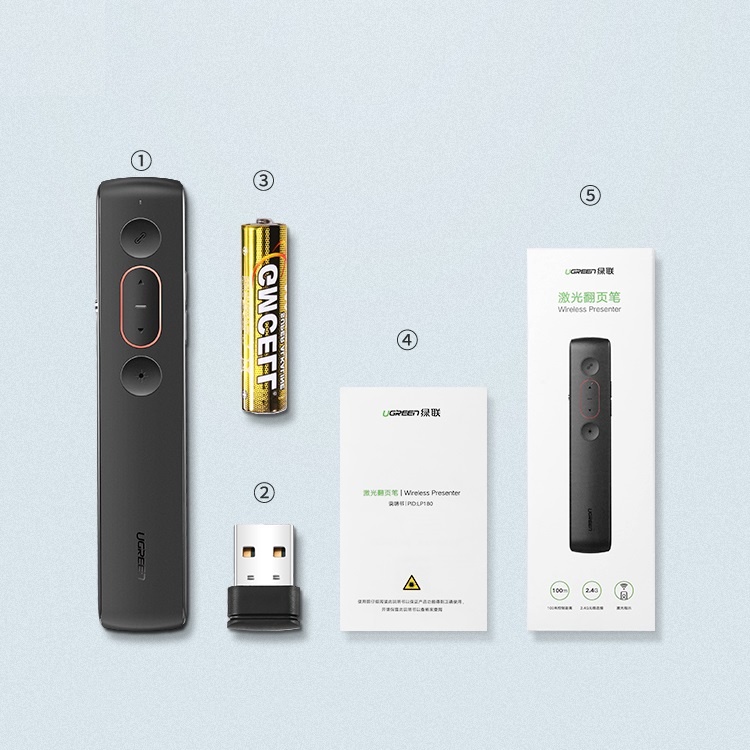 Bút trình chiếu Laser Ugreen 60327