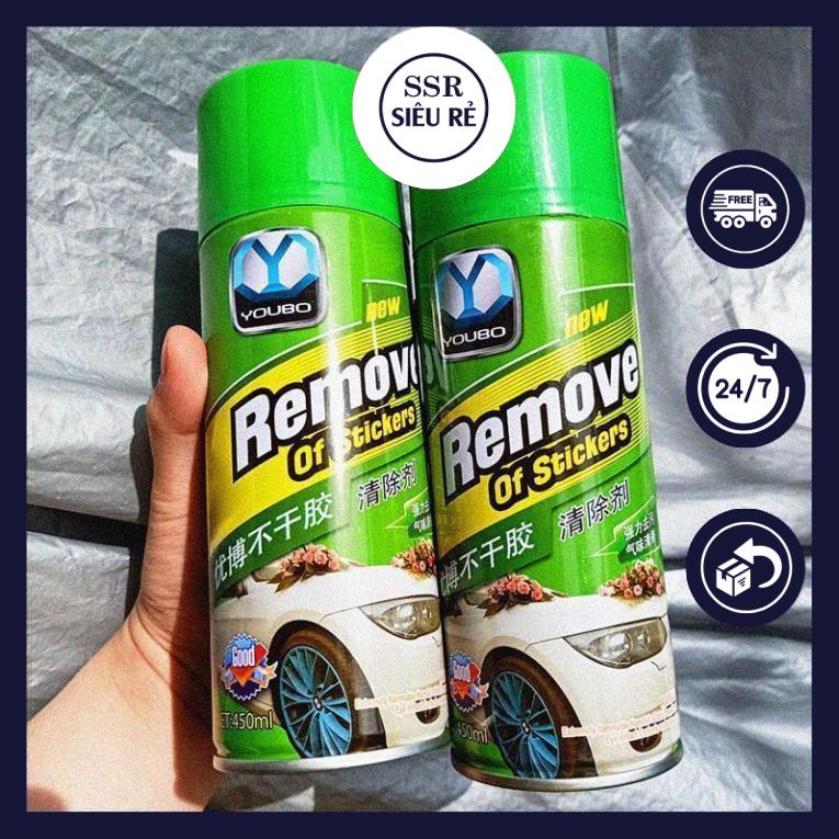 Chai xịt tẩy keo đa năng Remove Of Stickers
