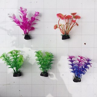 Cây nhựa trang trí bể cá,cây giả trang trí bể cá,mô hình trang trí bể cá RT2_SHOP.