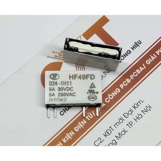 Hongfa relay 5a 24v hf49fd-024-1h11