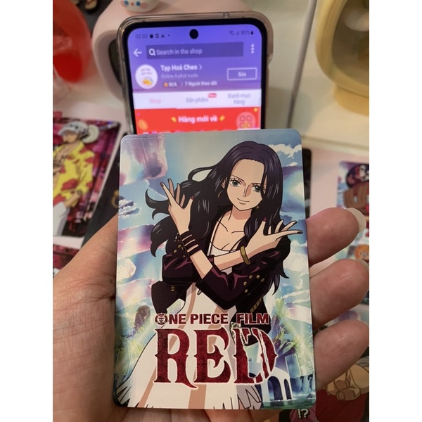 Thẻ Card One Piece Film Red CGV