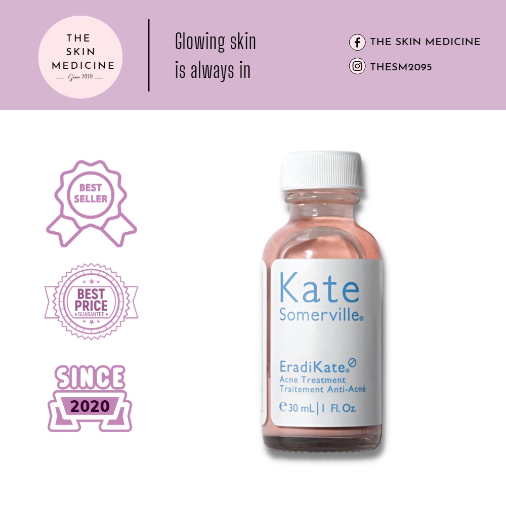 Chấm Mụn Kate Somerville EradiKate® Acne Treatment, Giảm Sưng Mụn, Thâm Mụn, Mụn Trứng Cá- The Skin Medicine