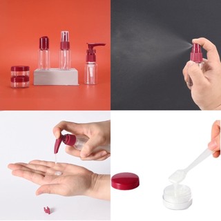 Bộ chiết mỹ phẩm du lịch 5 món cao cấp
