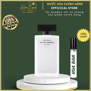 5ml/10ml nar pure music | nước hoa nữ nar trắng