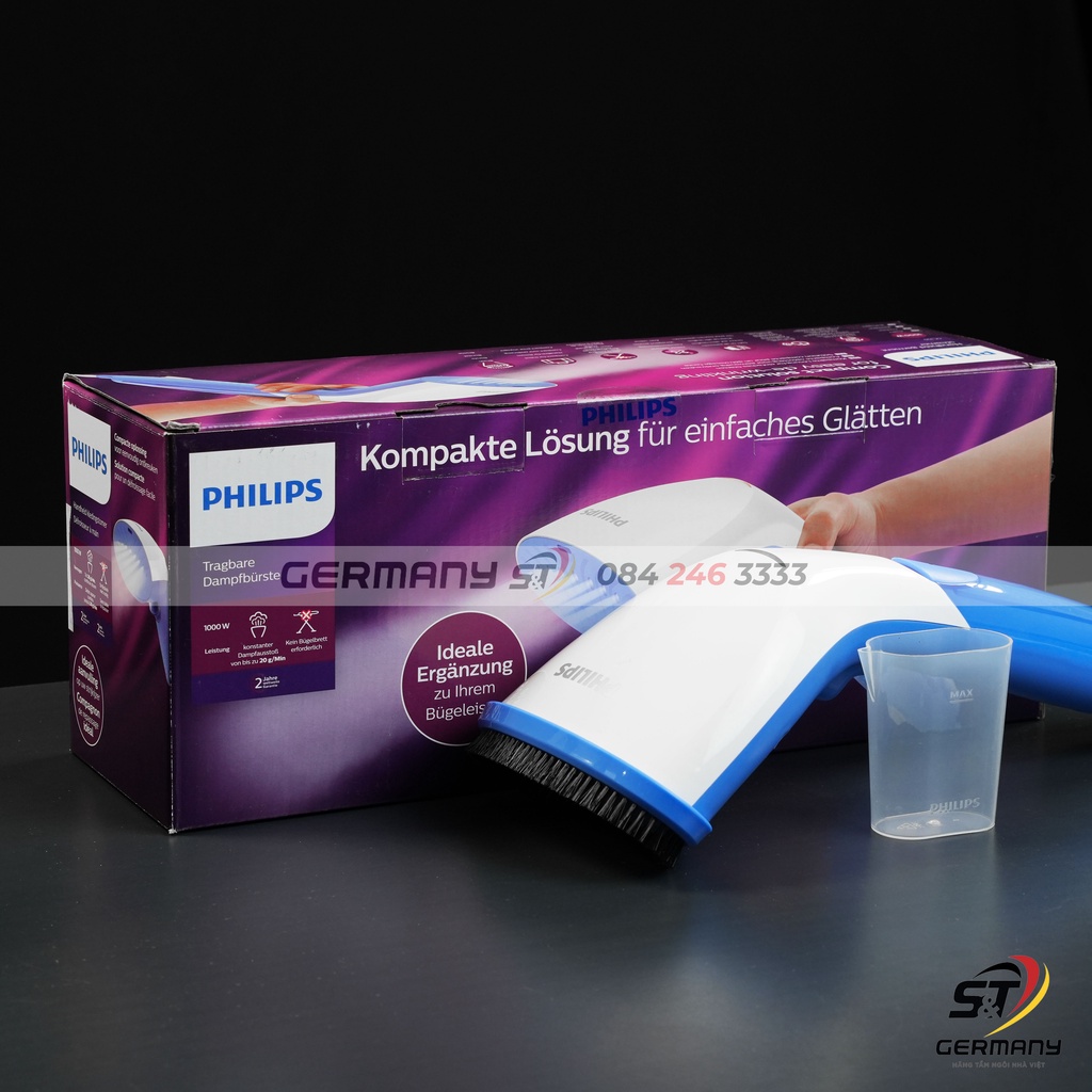 Bàn là hơi nước cầm tay Philips GC300/20, Bàn ủi hơi nước tiện lợi nội địa Đức Germanysnt 20005