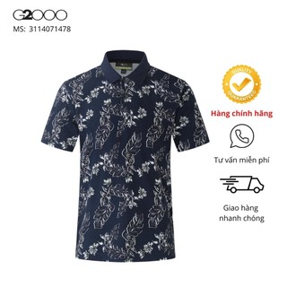 Áo polo nam g2000 màu xanh đậm