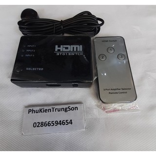 Bộ chuyển cổng HDMI 3 cổng vào 1 cổng ra