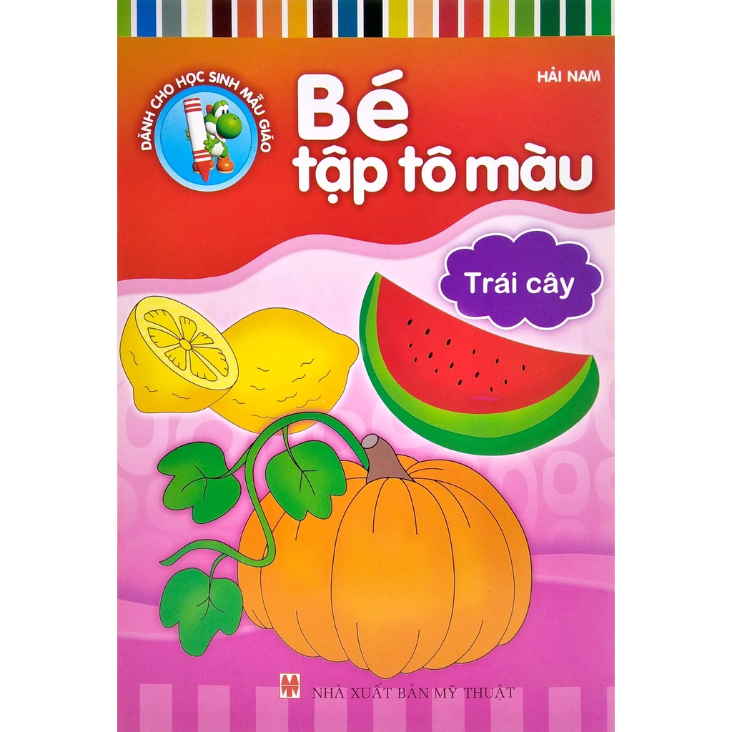 Sách_Bé Tập Tô Màu - Trái Cây