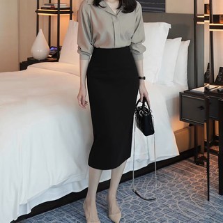 Chân váy by juvénile thiết kế dáng bút chì phong cách công sở cv01