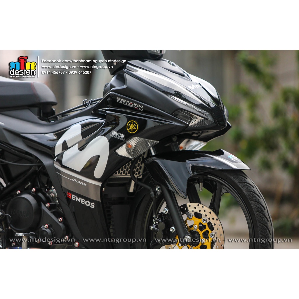 Tem Exciter 155 - mẫu Movistar