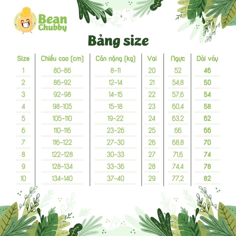 Váy maxi trắng đi biển Bean Chubby cho bé gái - MT46
