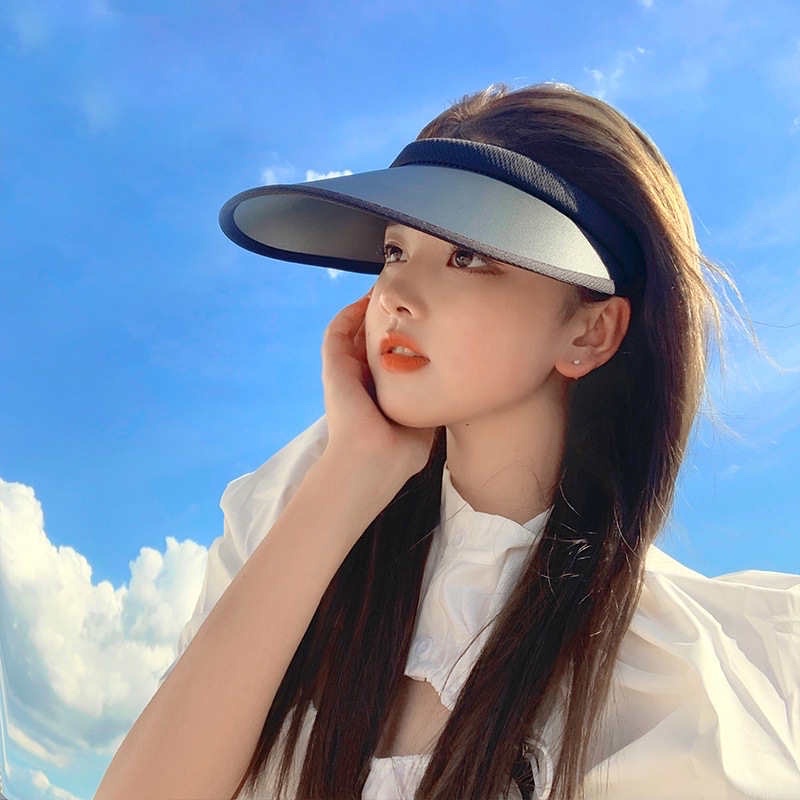 Mũ Lưỡi Trai Thể Thao Chống Nắng Che Nửa Đầu Thời Trang Qc Siêu Đẹp Cho Nữ