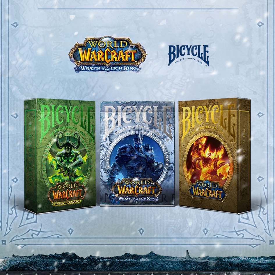 Bài tây Poker Bicycle World of Warcraft Playing Cards